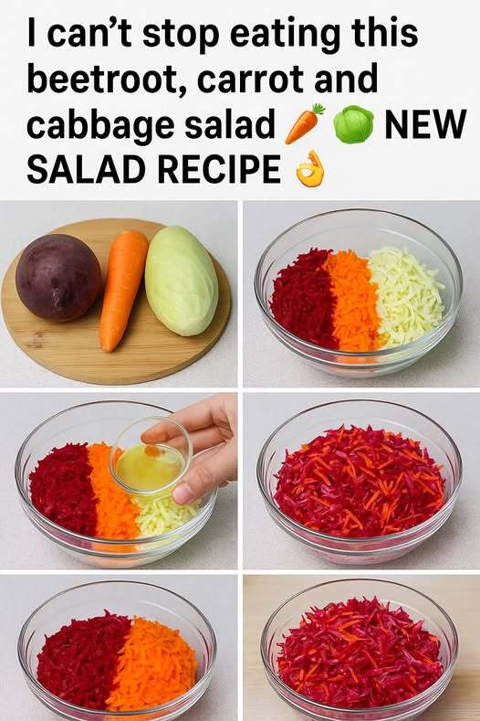 Beetroot, Carrot, and Cabbage Salad: A Simple Natural Remedy and Recipe