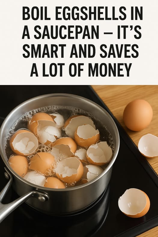 Boil Eggshells in a Saucepan – A Simple Trick for Big Savings