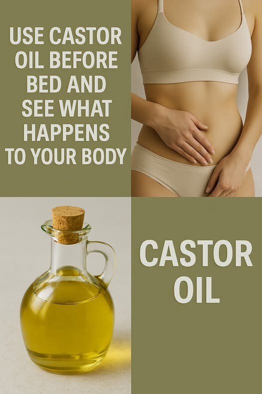 Use Castor Oil Before Bed and See What Happens to Your Body