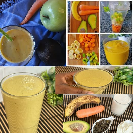 Healthy Banana, Avocado, and Carrot Smoothie: A Nutrient-Packed Recipe