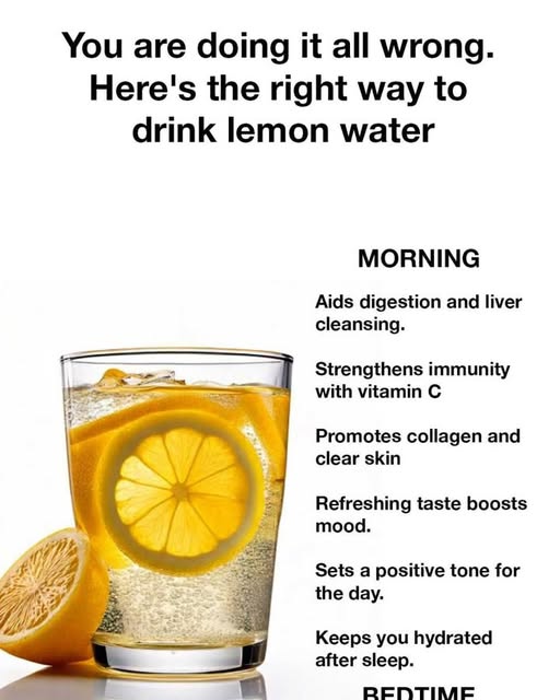 Proper Way to Drink Lemon Water for a Healthy Body