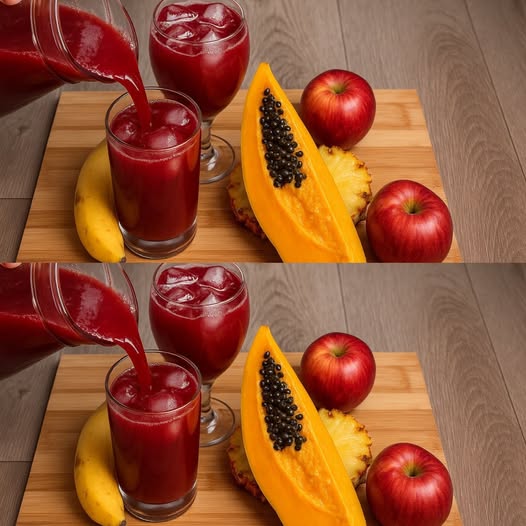 Papaya, Apple, and Banana Juice: Boost Your Circulation and Revive Your Inner Spark