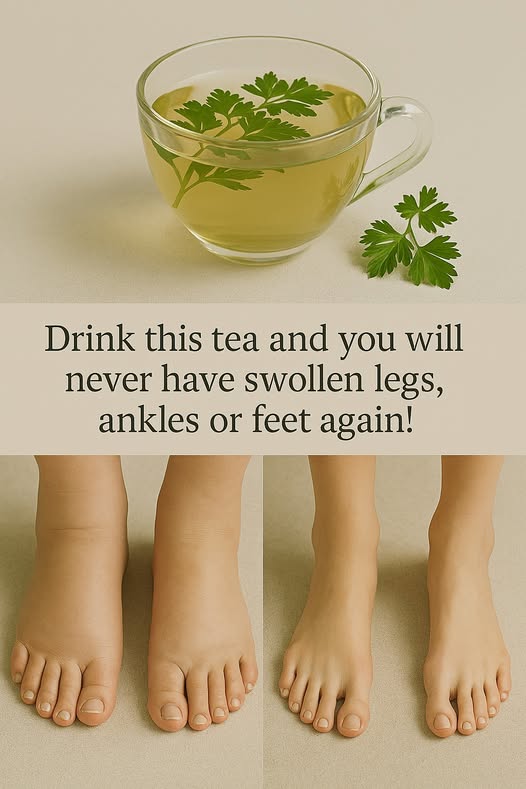Parsley Tea: A Natural Approach to Reducing Water Retention and Swelling