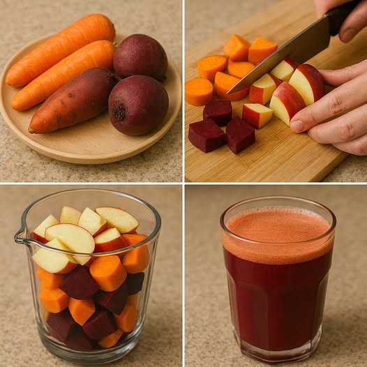 Carrot, Beetroot, and Apple Juice: A Nutritious Combination for Daily Wellness