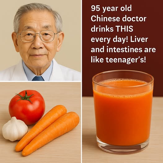 95-Year-Old Chinese Doctor’s Daily Secret: A Simple Juice for Liver and Digestive Health