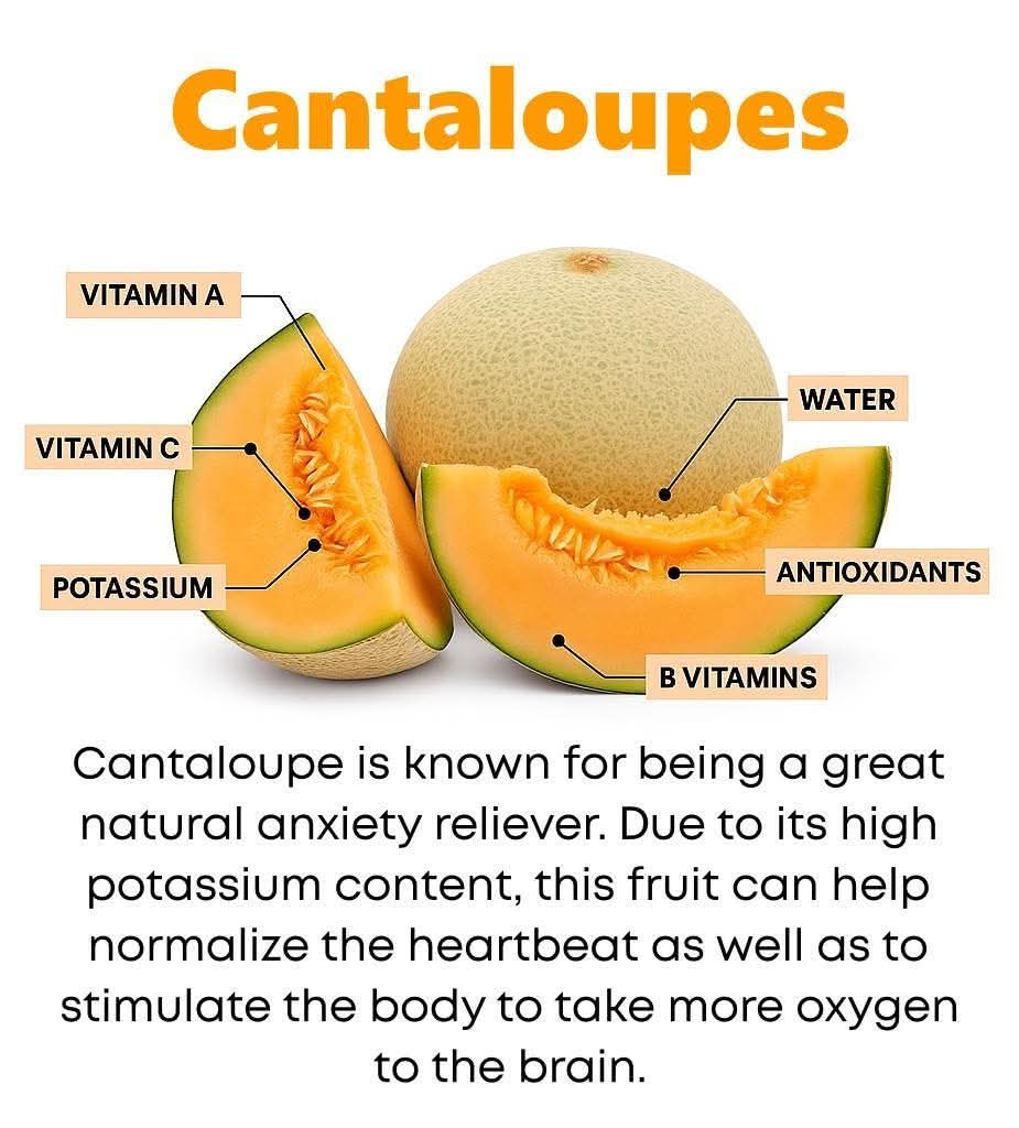 The Surprising Mental Health Benefits of Cantaloupe: A Sweet Path to Calmness